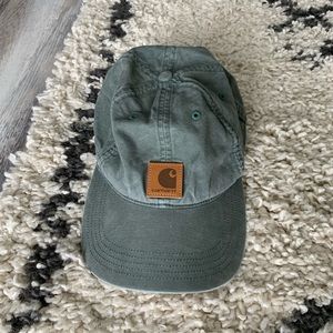 sage green Carhartt hat